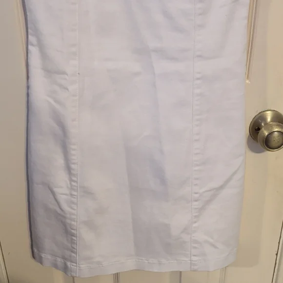 Level 99 White Sleeveless Mini Dress - Picture 4 of 5